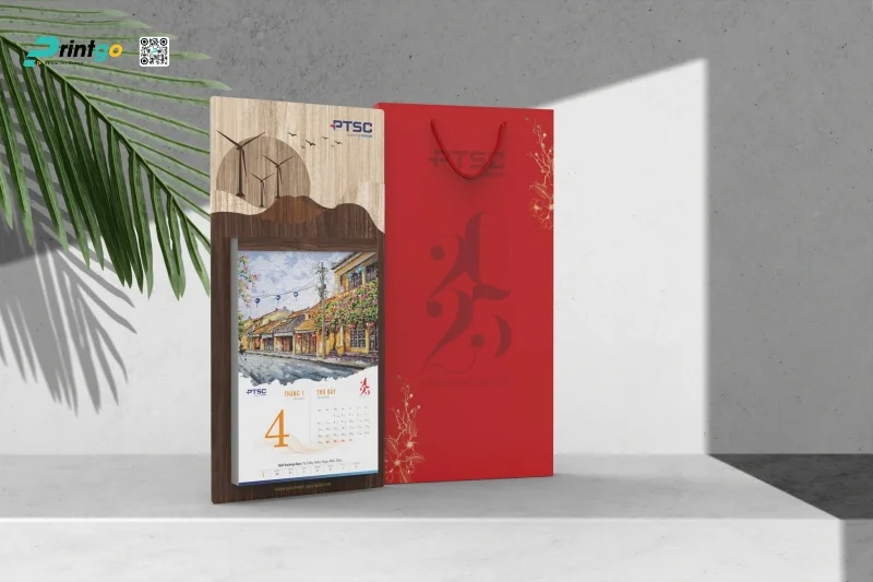 Mẫu lịch bloc ngành dầu khí