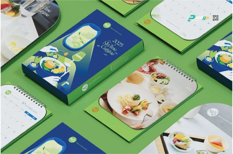 Lưu ý khi đặt in và thiết kế lịch Tết ngành hàng không