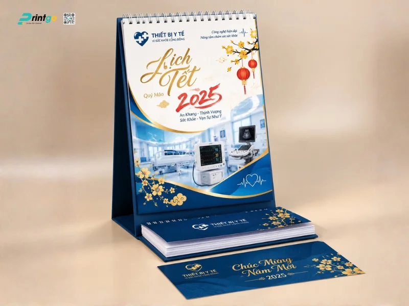 Lịch để bàn lĩnh vực thiết bị y tế nhỏ gọn Lịch để bàn lĩnh vực thiết bị y tế nhỏ gọn