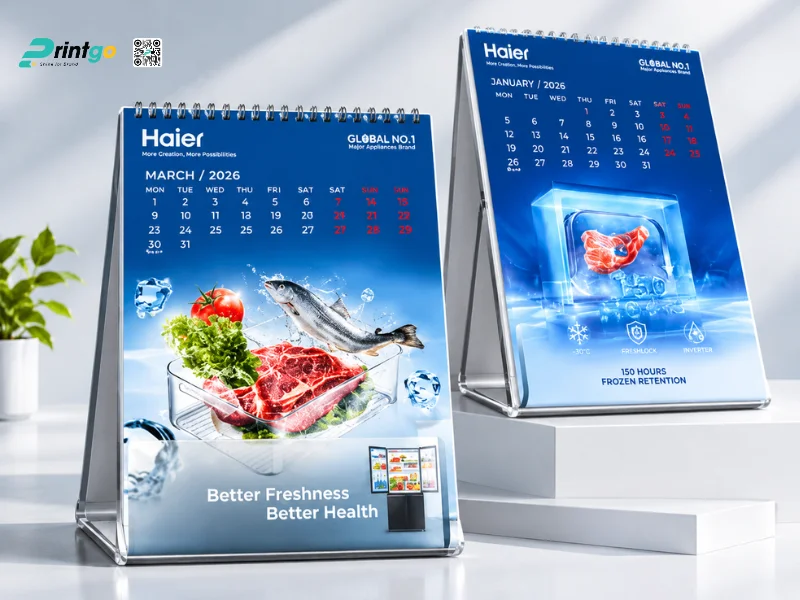 Lịch để bàn ngành thủy sản
