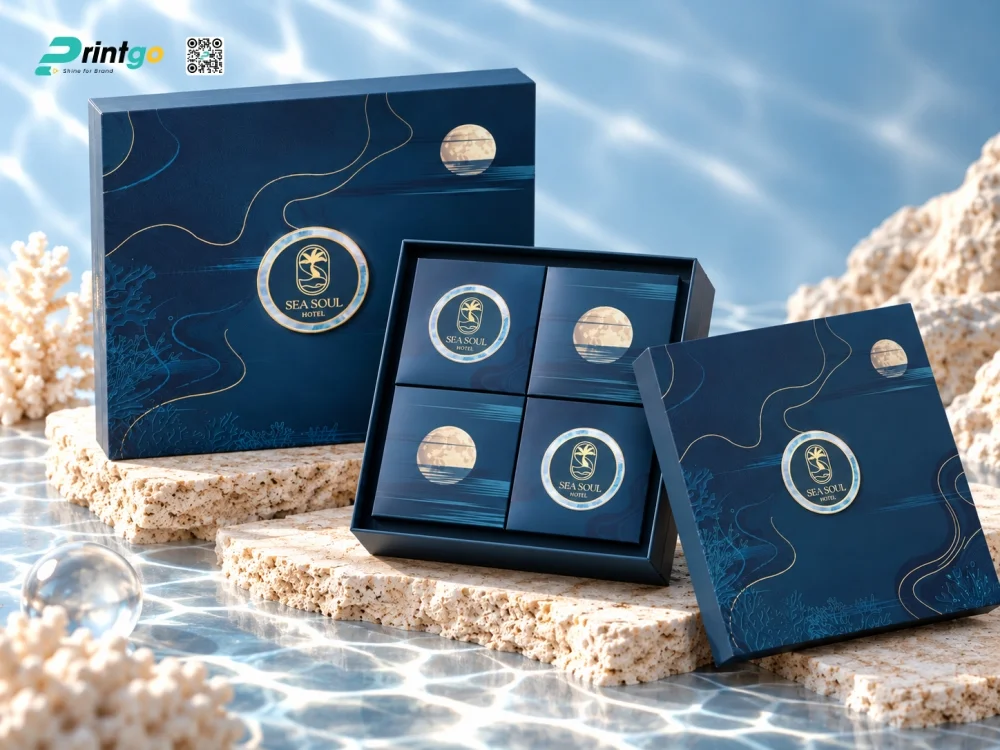 Dự án thiết kế và in hộp bánh trung thu khách sạn Sea Soul: Trọn vị đoàn viên