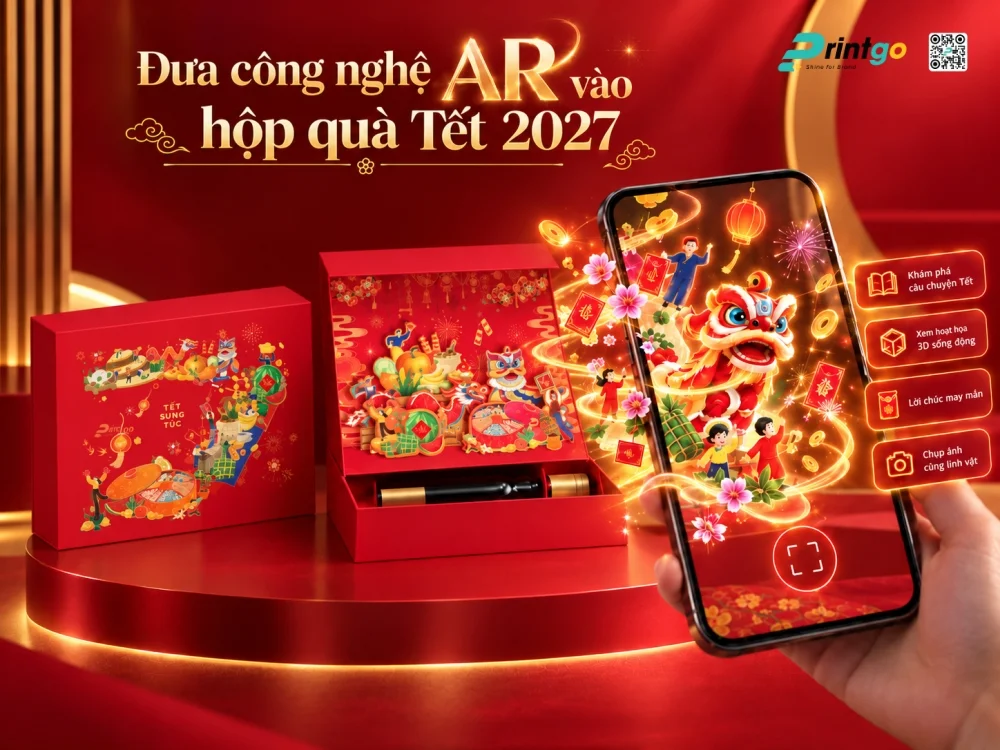 Đưa công nghệ AR vào hộp quà Tết 2027: Giải pháp gia tăng trải nghiệm khách hàng