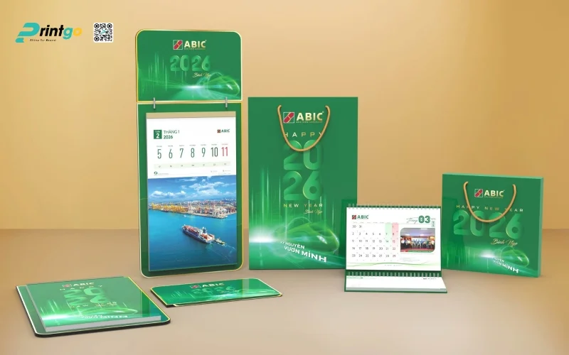 Doanh nghiệp cần lưu ý gì khi triển khai in lịch Tết?