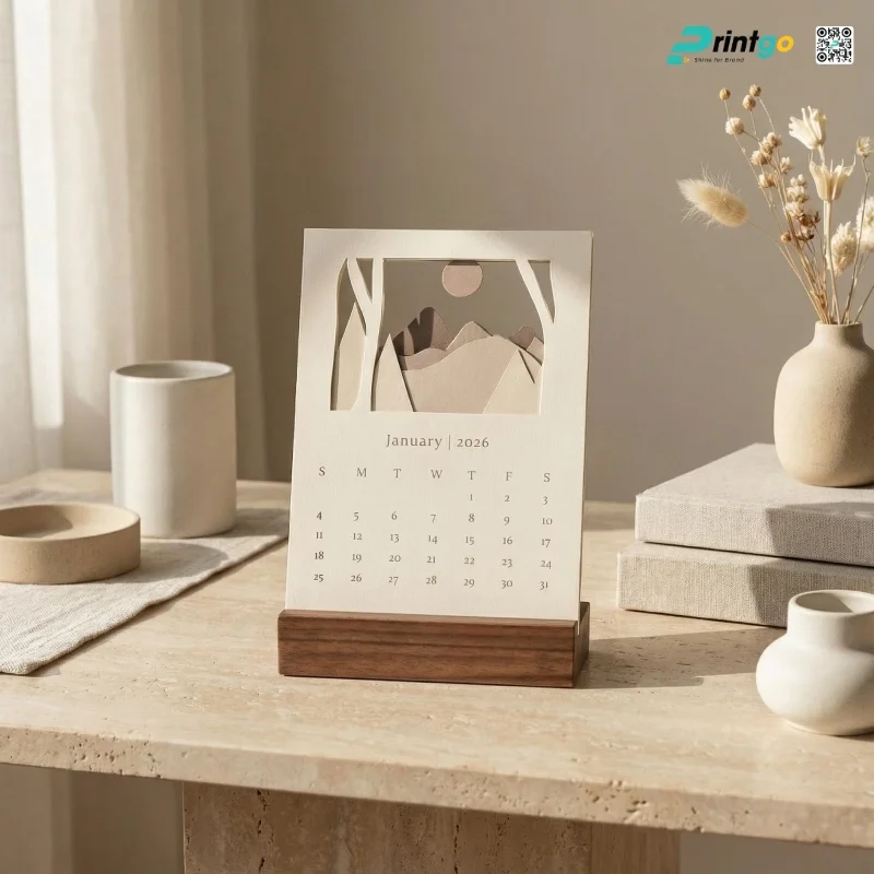  Mẫu lịch để bàn ngành kiến trúc – nội thất