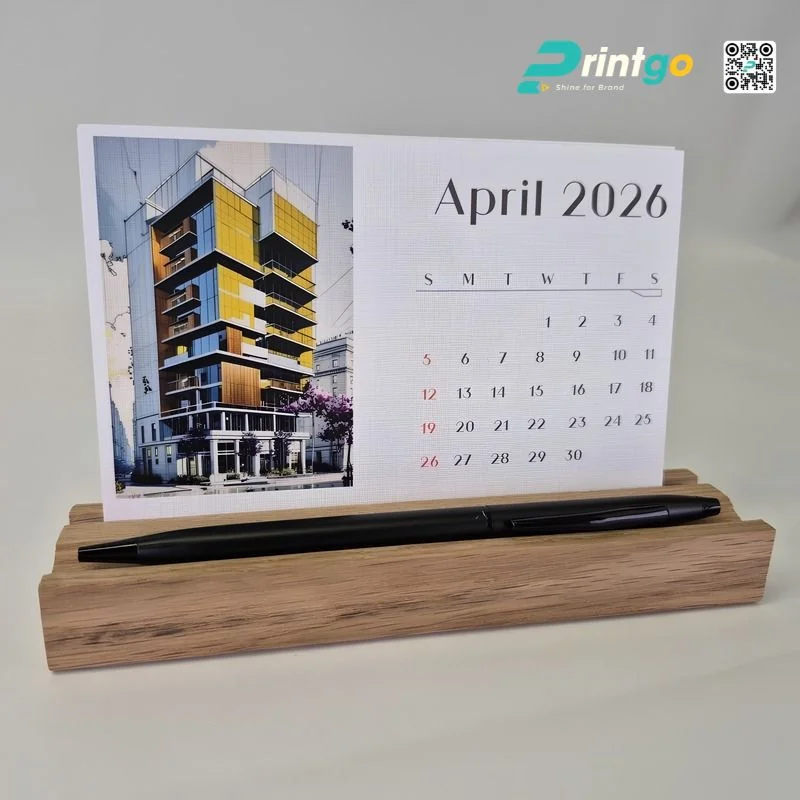 Mẫu lịch để bàn ngành kiến trúc – nội thất
