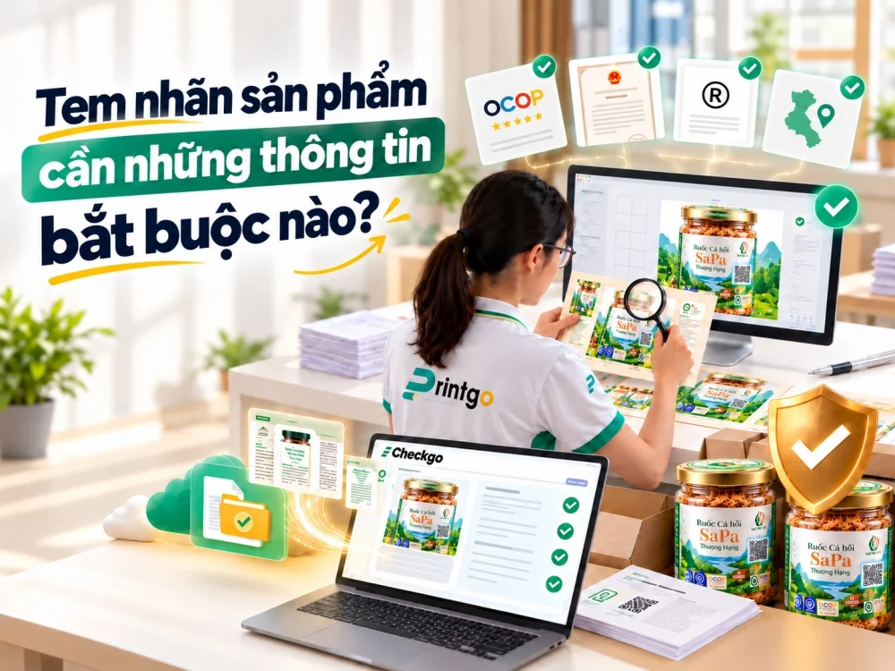 Tem nhãn sản phẩm cần những thông tin bắt buộc nào? Cập nhật theo Nghị định 37/2026