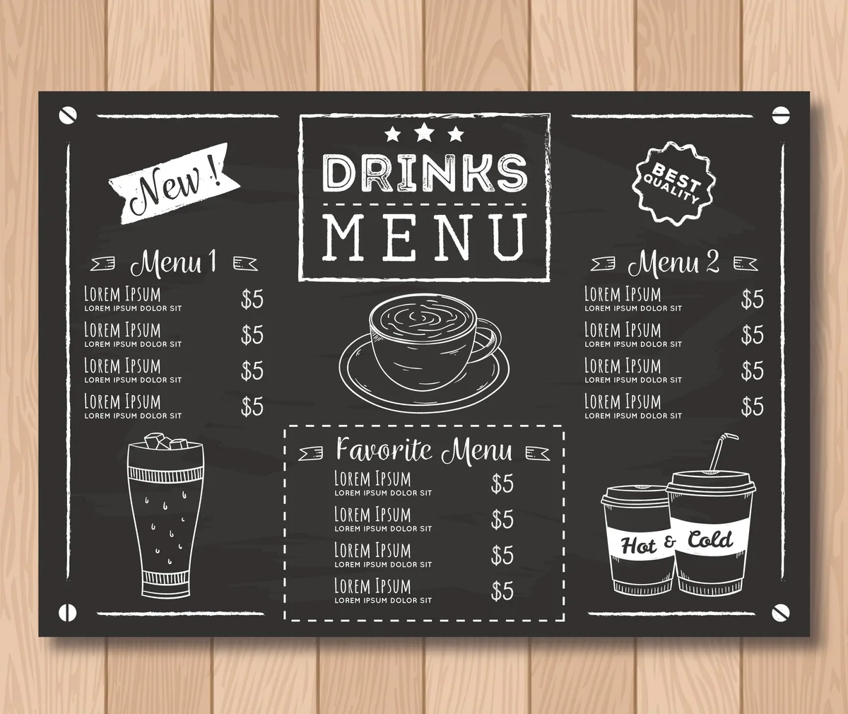 Menu/Thực đơn
