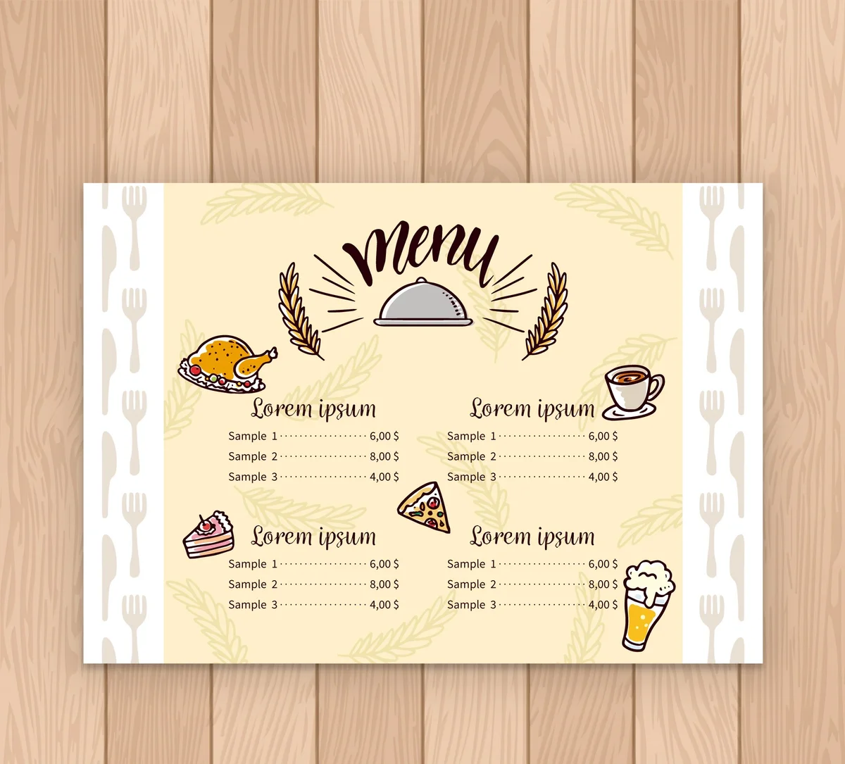 Menu/Thực đơn