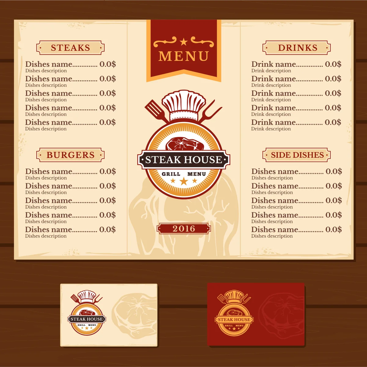 Menu/Thực đơn