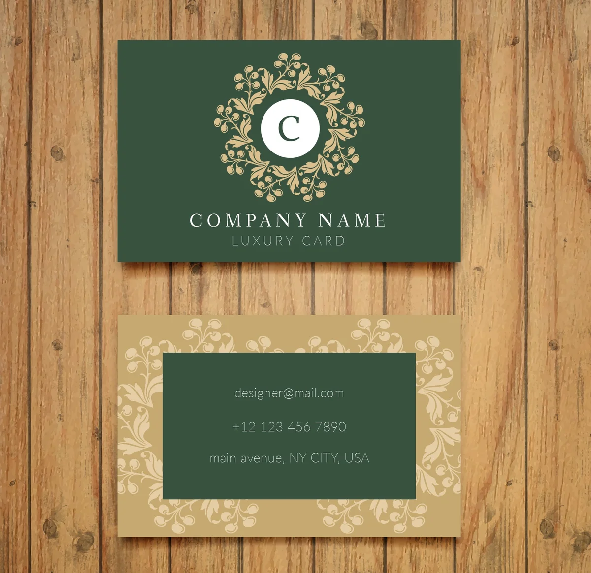 Name card