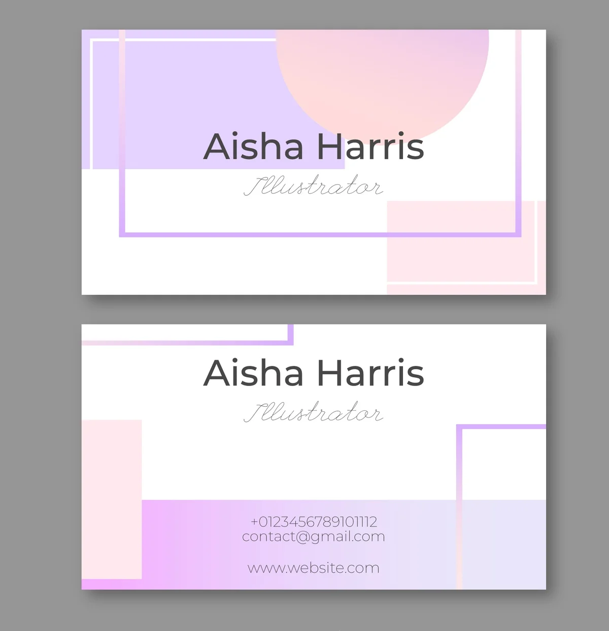 Name card