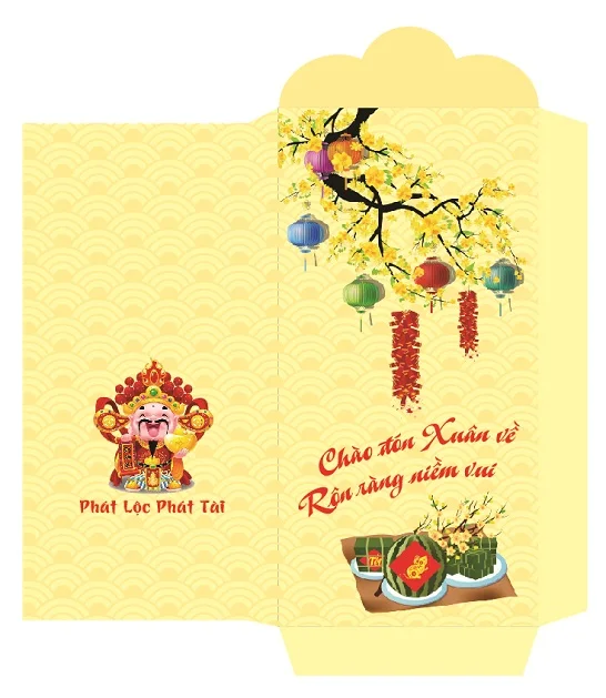 Mẫu lì xì LX PG 16