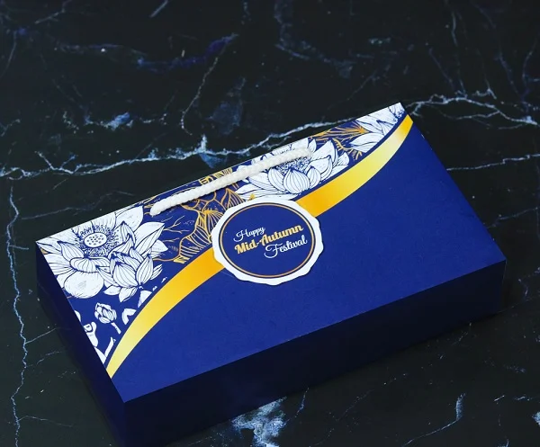 Hộp giấy đựng 2 bánh trung thu