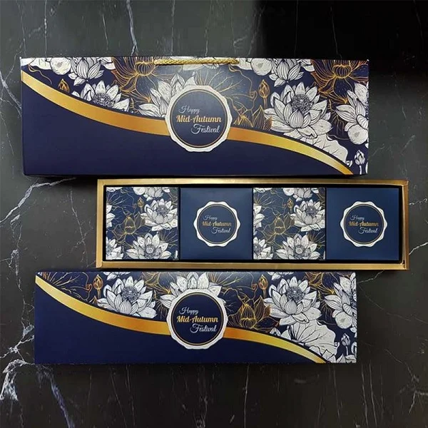 Hộp giấy đựng 4 bánh trung thu
