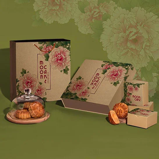 Túi hộp đựng 4 bánh Trung thu TLE-PB 010051