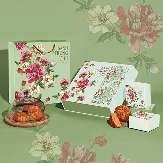 Túi hộp đựng 4 bánh Trung thu TLE-PB 010050