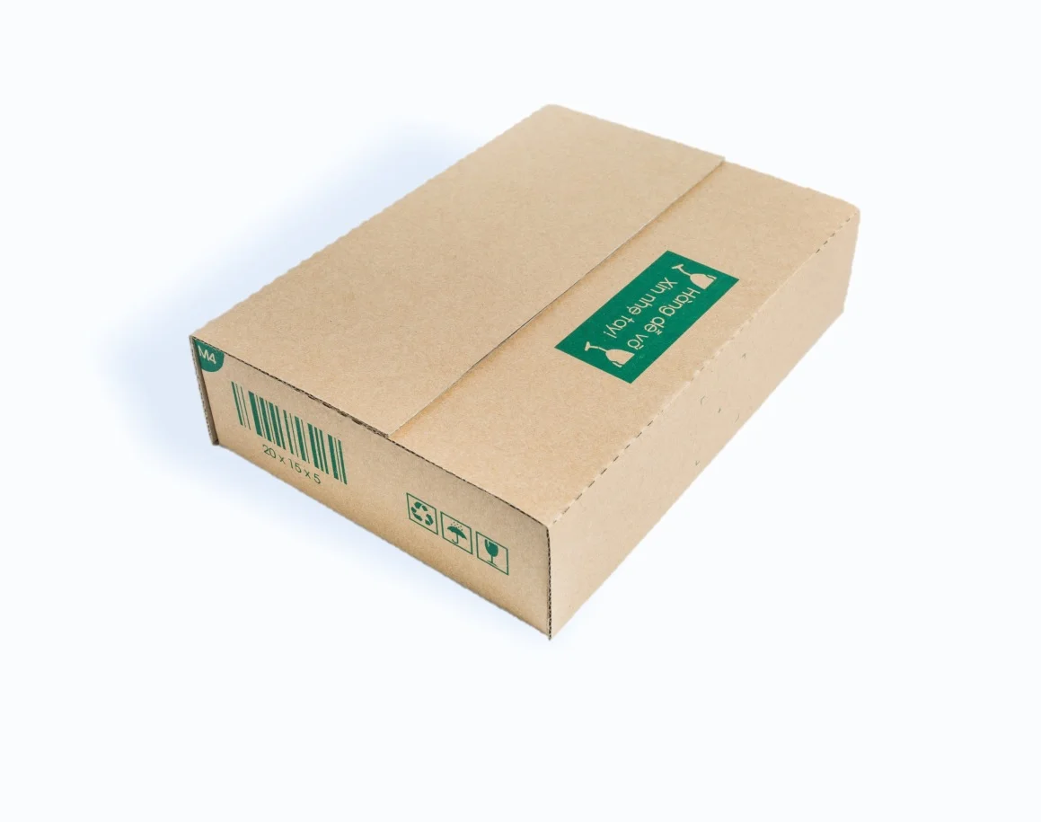 Hộp carton chuyển phát nhanh 20x15x5cm