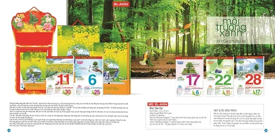 Mẫu lịch bloc siêu đại BL-AH04
