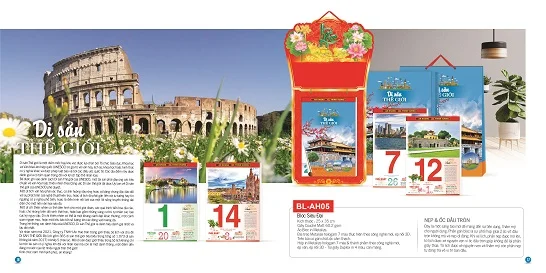 Mẫu lịch bloc siêu đại BL-AH05