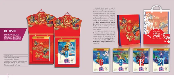 Lịch Block siêu đại Lễ hội Việt nam trong Kỷ nguyên Công nghệ