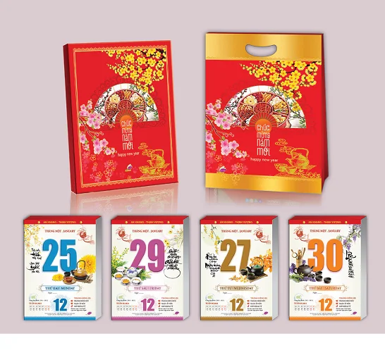 Lịch Block cực đại Trà Xuân