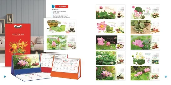 Mẫu lịch để bàn LB-AH87