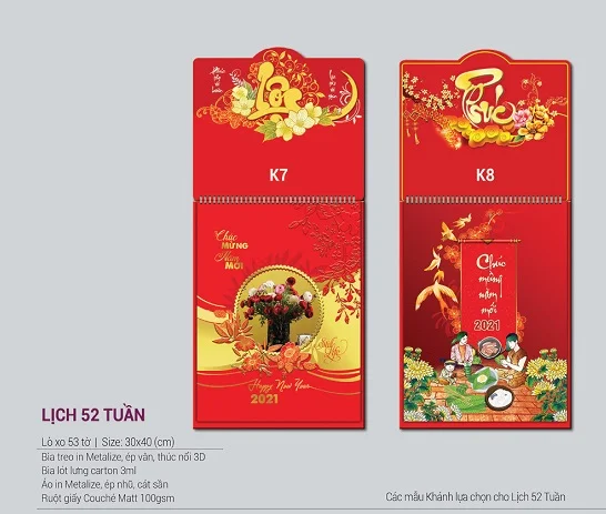 Lịch 52 tuần