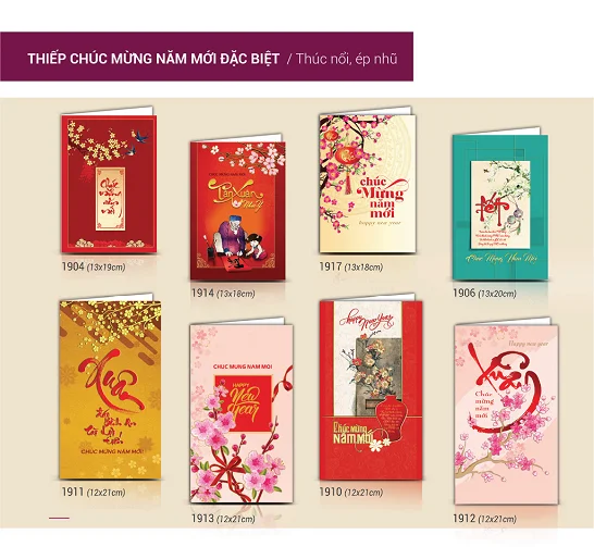 Thiệp chúc mừng năm mới đặc biệt Thiệp chúc mừng năm mới đặc biệt