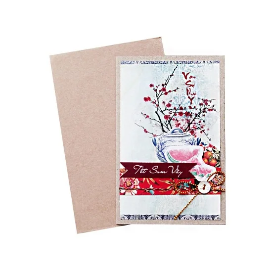 Thiệp chúc mừng năm mới Chào Xuân 2