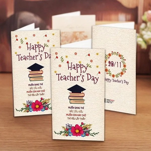 Thiệp chúc mừng ngày nhà giáo Việt Nam 20-11
