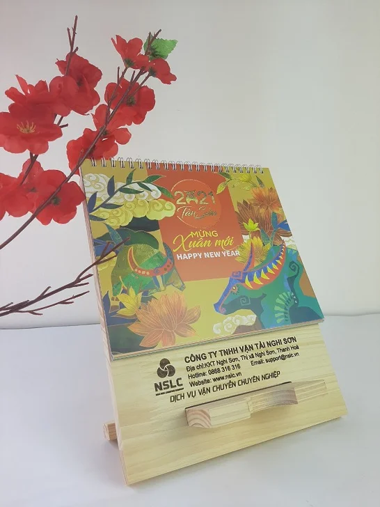 Mẫu Đế lịch bàn gỗ đặc biệt LBG-BS03 Mẫu Đế lịch bàn gỗ đặc biệt LBG-BS03