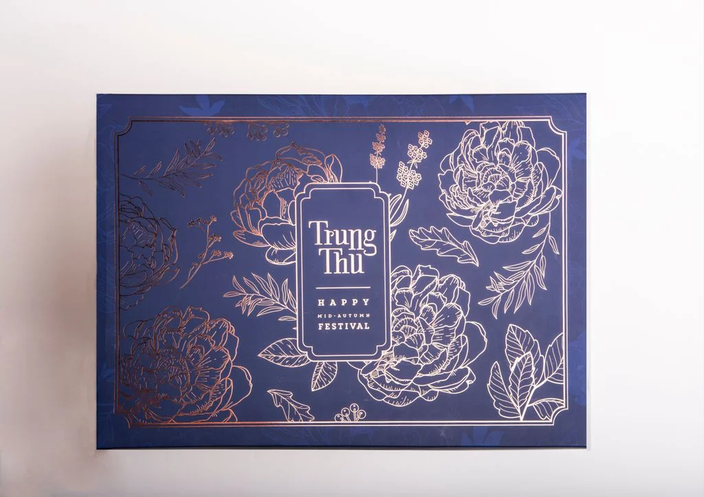 In hộp bánh trung thu giấy Ivory bao diêm 6 bánh