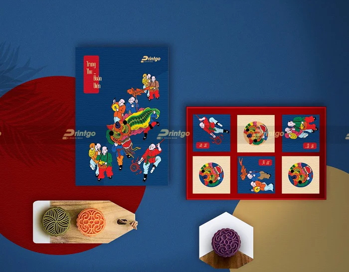 Hộp bánh trung thu Vũ Lân 6 bánh