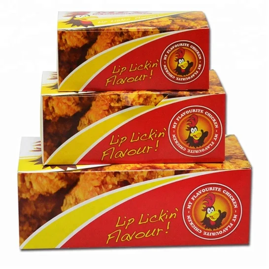 In hộp giấy đựng thức ăn nắp cài PG-FD-01 In hộp giấy đựng thức ăn nắp cài PG-FD-01