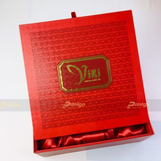 In hộp giấy đựng yến sào Viki