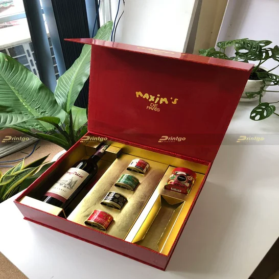 In hộp quà tặng Trung Thu nắp nam châm