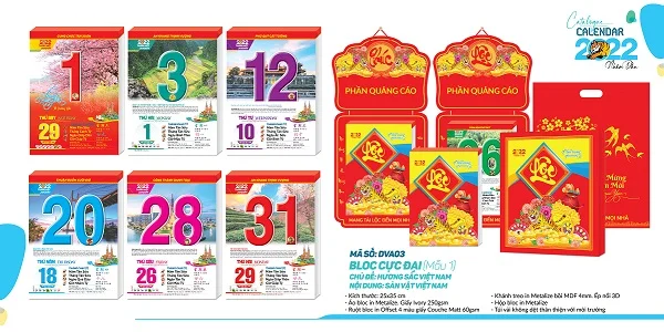 Lịch Bloc Đại Việt Á 