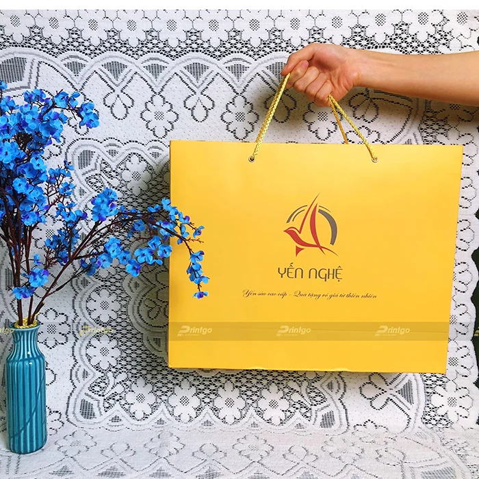 In túi giấy đựng yến sào Yến Nghệ