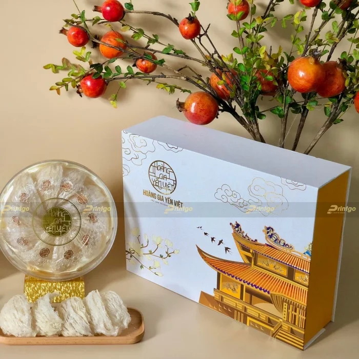 In hộp yến sào Hoàng Gia Yến Việt