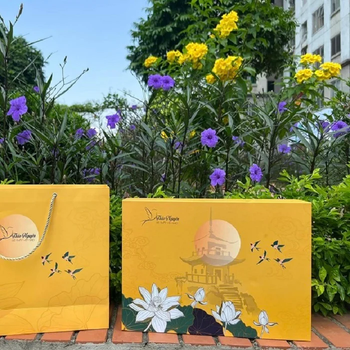 In hộp yến sào Thảo Nguyên 
