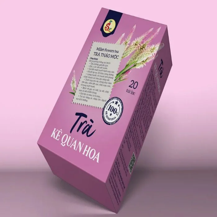 In hộp giấy mềm đựng trà