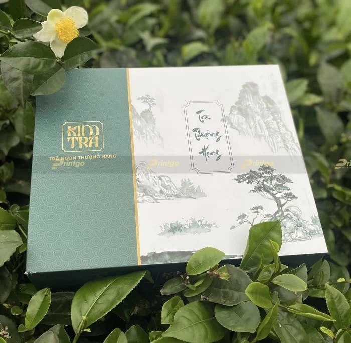 In hộp trà thượng hạng Kim Trà 