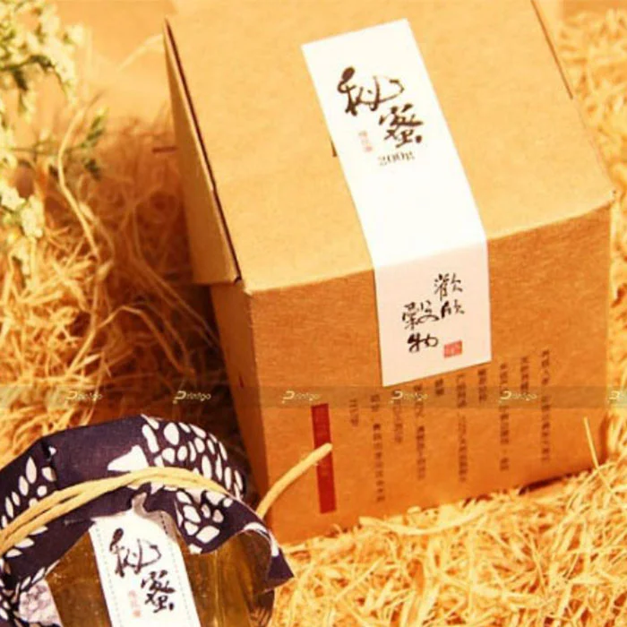 In hộp giấy đựng mật ong