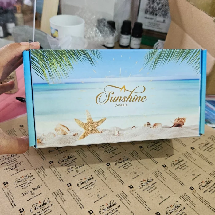 In hộp carton sóng Sunshine