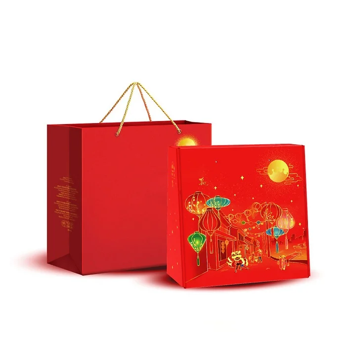 In hộp bánh trung thu Nguyệt Lân Vũ 