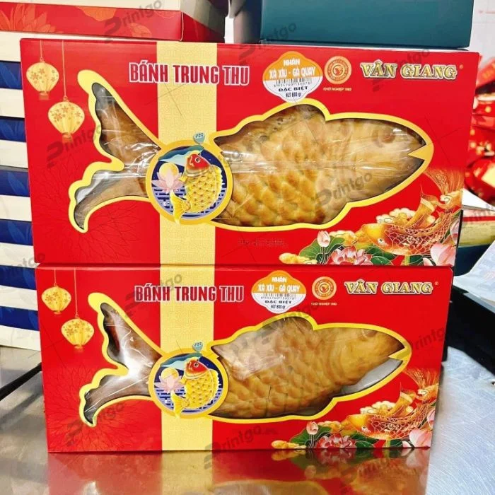 In hộp bánh trung thu carton cá chép