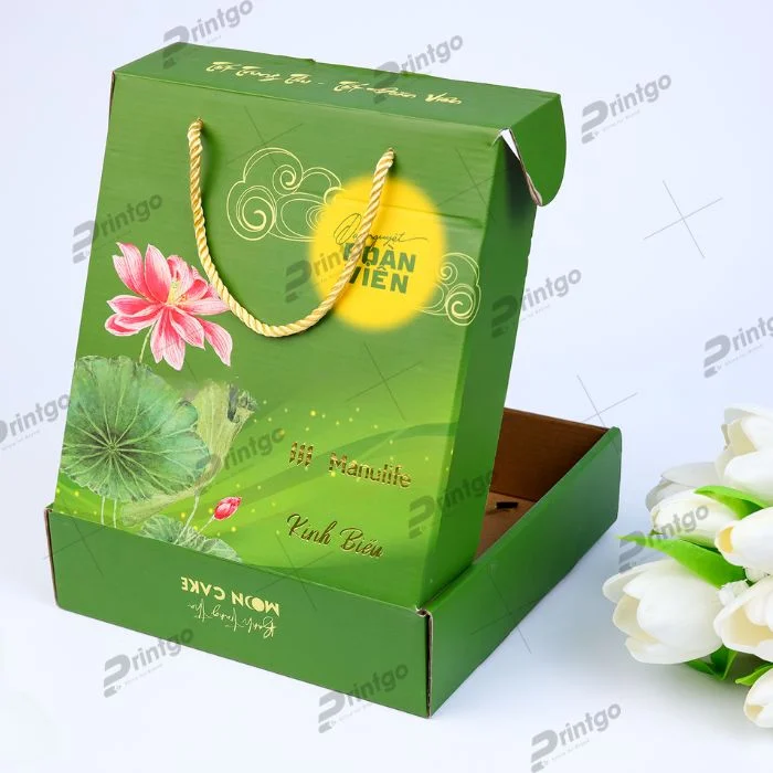 In hộp đựng bánh trung thu carton sóng
