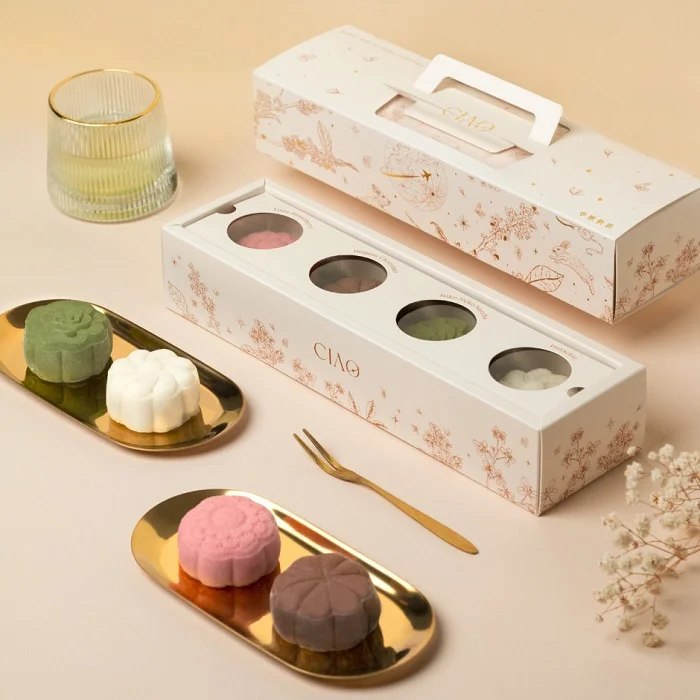 In hộp giấy mềm đựng bánh trung thu 