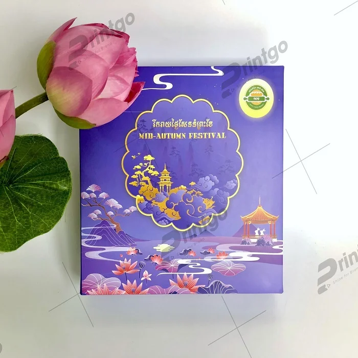 In  bánh trung thu âm dương màu tím HCB 