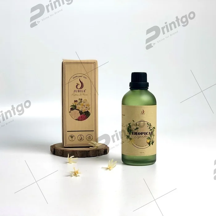 In hộp carton sóng đựng tinh dầu Jubilé